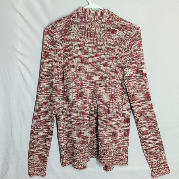 Chic Multicolor Open Front Cardigan - Picture 4 of 7